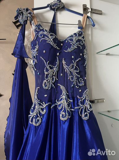 Платье бальные танцы ю2