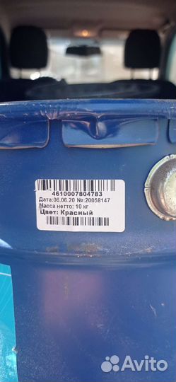 Краска фасадная красная