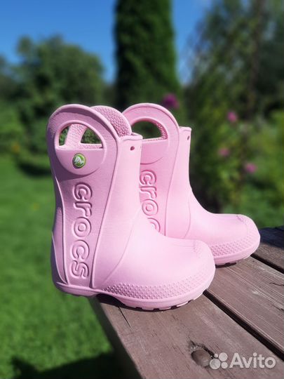 Резиновые сапоги crocs