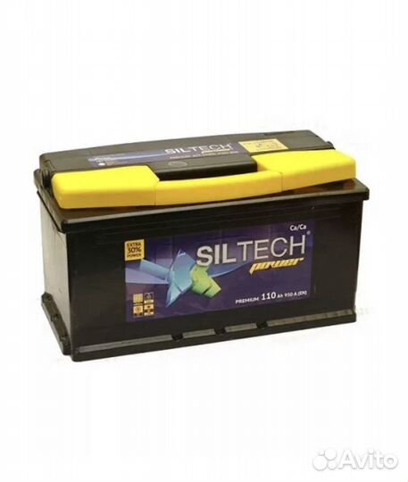 Акб Siltech - 110а/ч (Бесплатная Доставка)