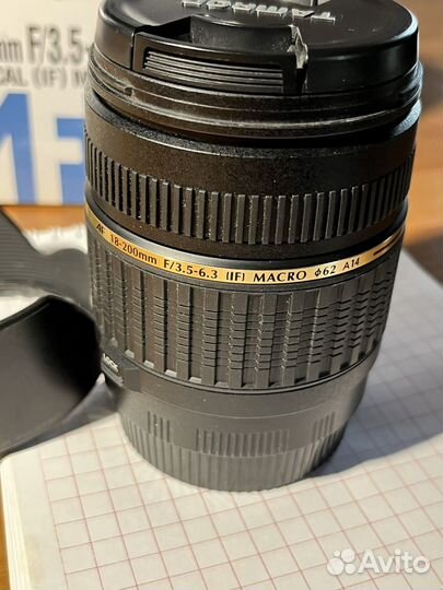 Объектив Tamron AF18-200mm F/3.5-6.3 XR LD Di II