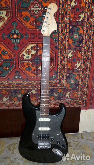 Fender Squier Affinity FAT Stratocaster HSS RW Mon