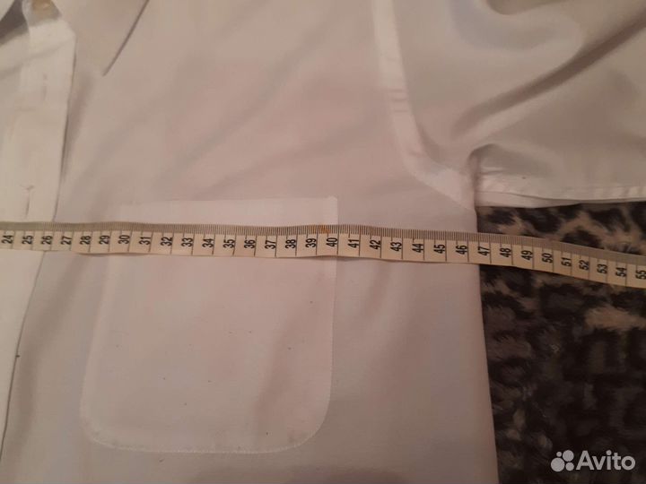 Рубашка школьная на мальчика 122-128