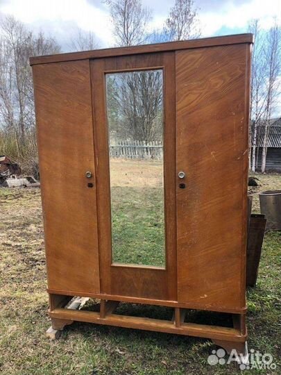 Шифоньер с зеркалом СССР