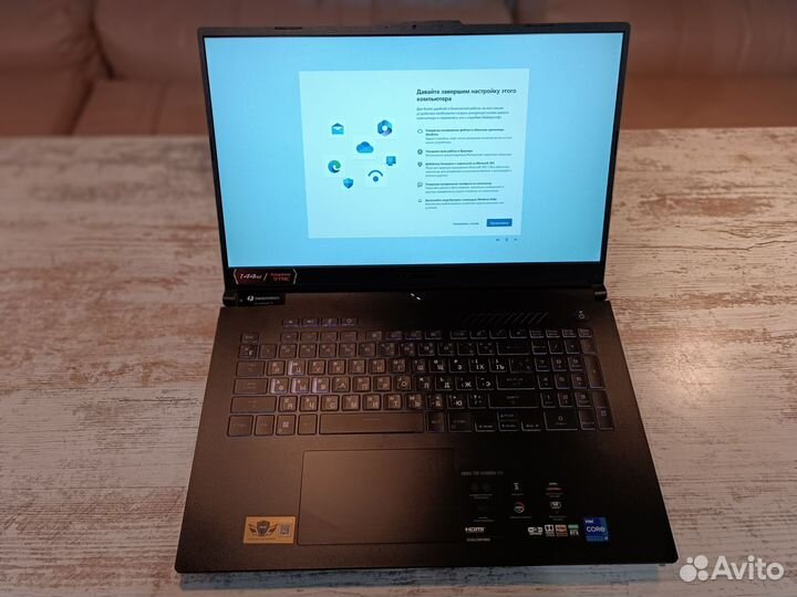 Игровой ноутбук Asus FX707ZM