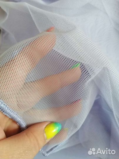 Тюль, сетка грек в 4х цветах