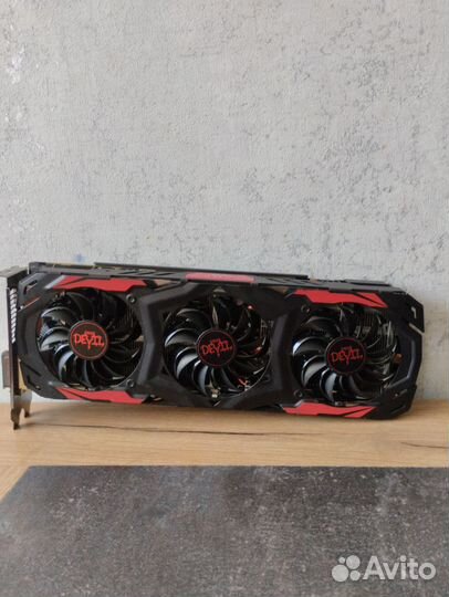 Видеокарта AMD RX 570 8 GB Red Devil б.у