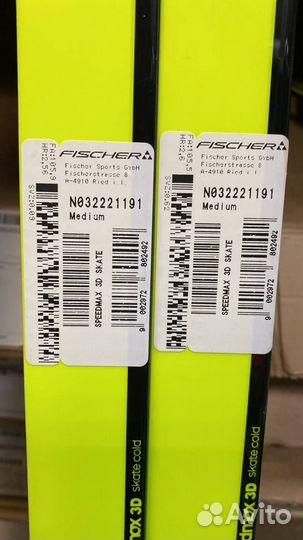 Лыжи беговые fisher speedmax 3d