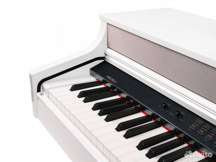 Цифровое пианино DP388-PVC-WH + банкетка. Доставка