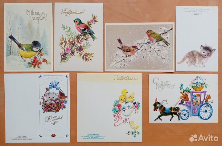 Открытки лучших художников СССР. Оригиналы