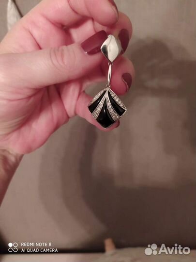 Серебро 925,комплект,серьги,кольцо Guess