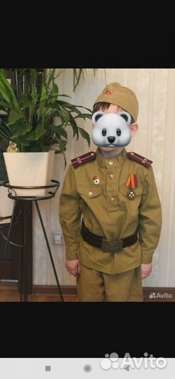 Детская военная форма (прокат) к 9 мая