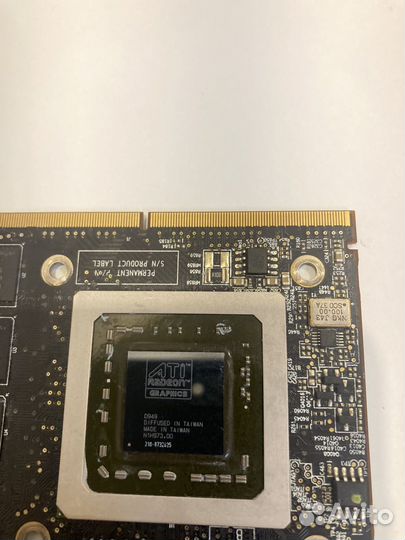 Видеокарта AMD radeon HD4850M iMac