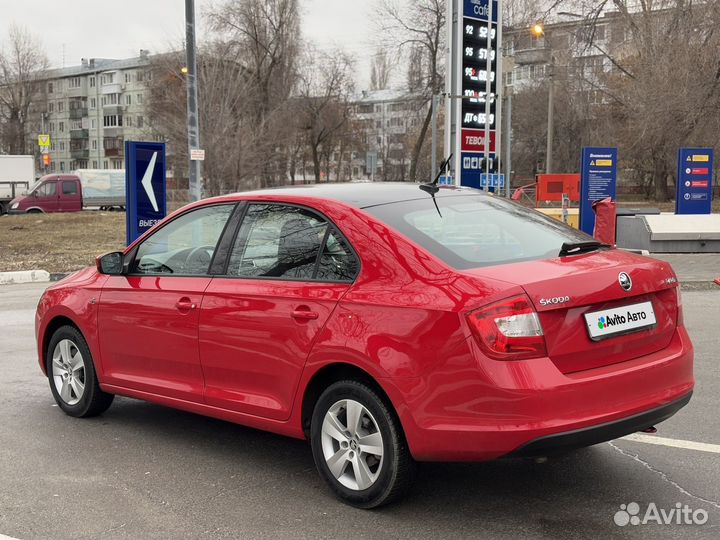 Skoda Rapid 1.6 AT, 2017, 94 154 км