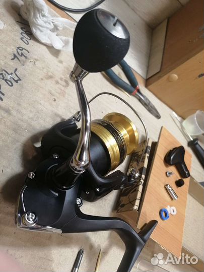 Обслуживание рыболовных катушек