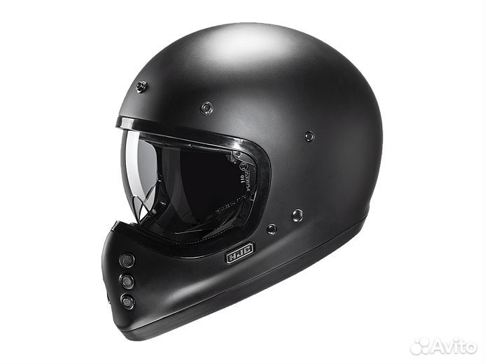 Мотошлем HJC V60 semi flat black