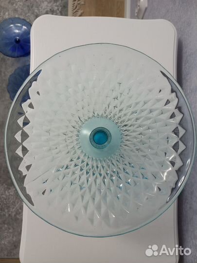 Ваза для фруктов Неман, сзо СССР винтаж