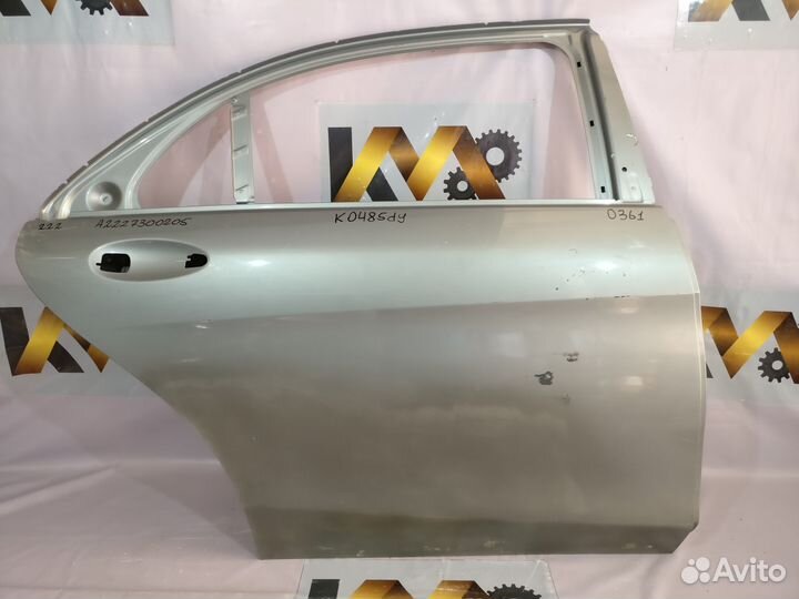 Mercedes W222 Дверь Задняя правая Бу оригинал