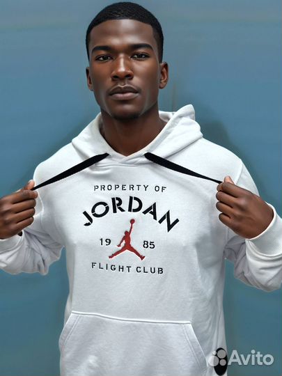 Белая толстовка Air Jordan