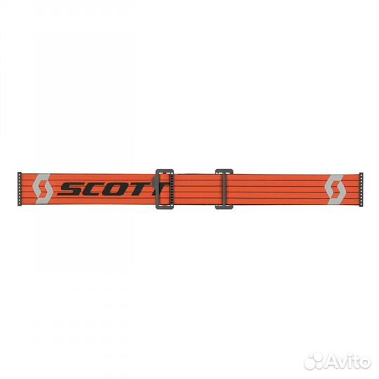 Очки scott Fury orange grey orange chrome works