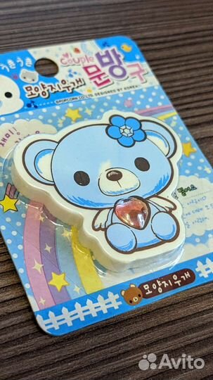 Ластик фигурный мишка