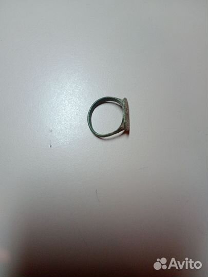 Перстень медный
