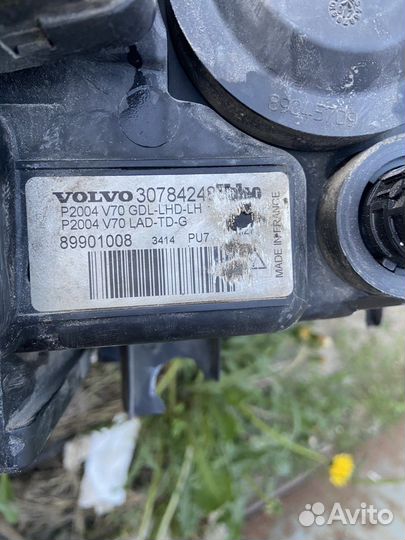 Фары вольво хс70