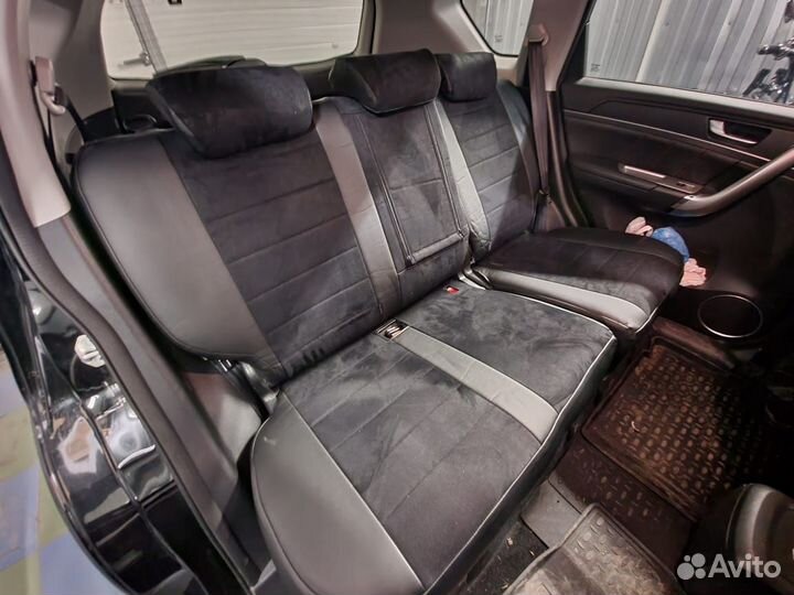 Авточехлы в Салон из Экокожи и Алькантары