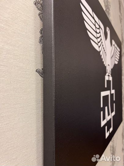 Rammstein картина на холсте 90х60