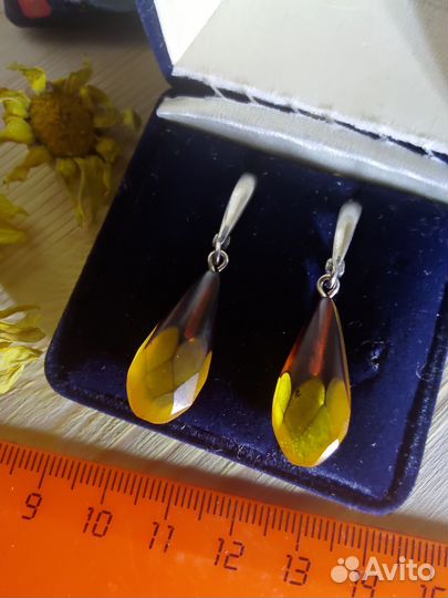 Серьги серебро 925 пробы