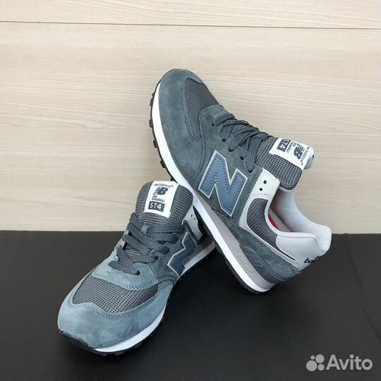 Кроссовки New Balance 574 мужские серые