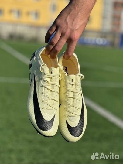 Бутсы Nike Mercurial yellow