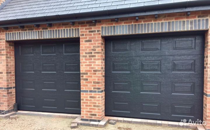 Автоматические секционные ворота мон-ж до 48 ч