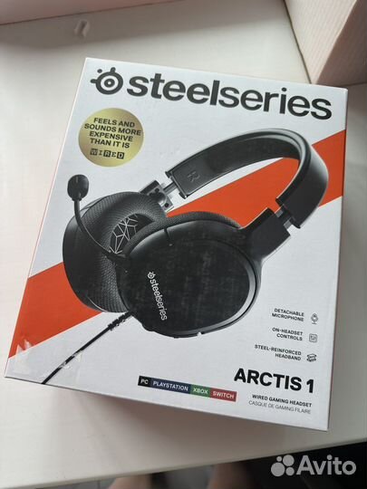 Наушники с микрофоном steelseries arctis