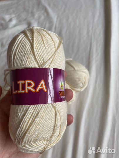 Пряжа Lira vita cotton
