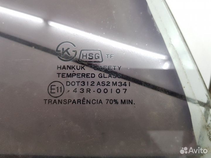 Стекло двери заднее левое (Daewoo Espero)