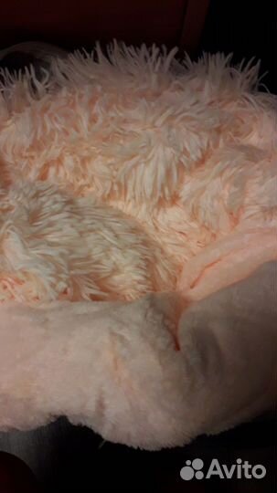 Плед с длинным ворсом