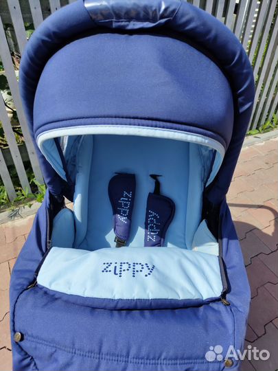 Коляска tutis zippy sport 3 в 1 с автолюлькой