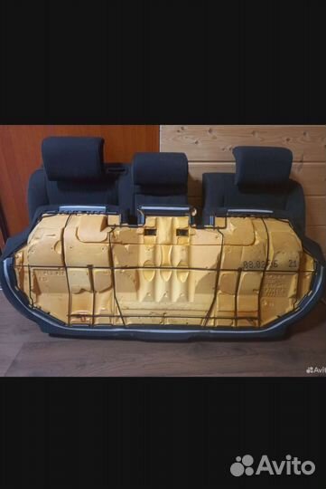 Audi a4 b7 сиденье заднее