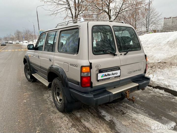 Toyota Land Cruiser 4.5 МТ, 1996, 350 000 км