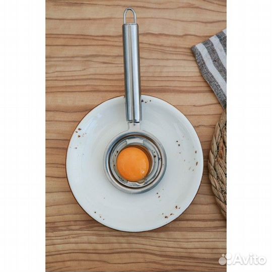 Сепаратор для яиц Доляна, нержавеющая сталь, цвет