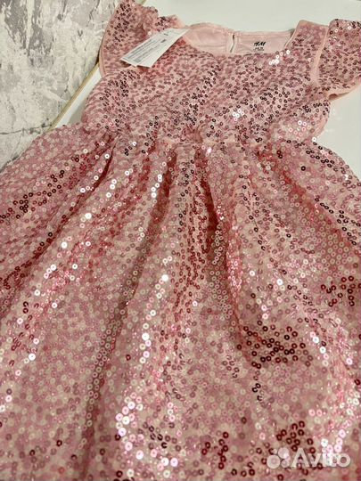 Платье hm на девочку 98