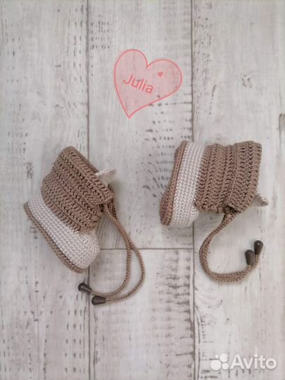 Пинетки вязаные