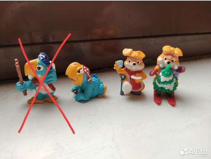 Игрушки киндер сюрприз из разных коллекций