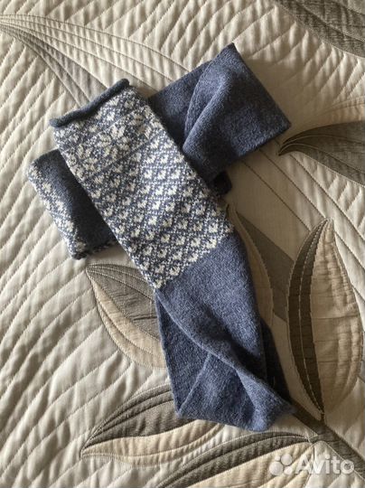 Шерстяной шарф детский