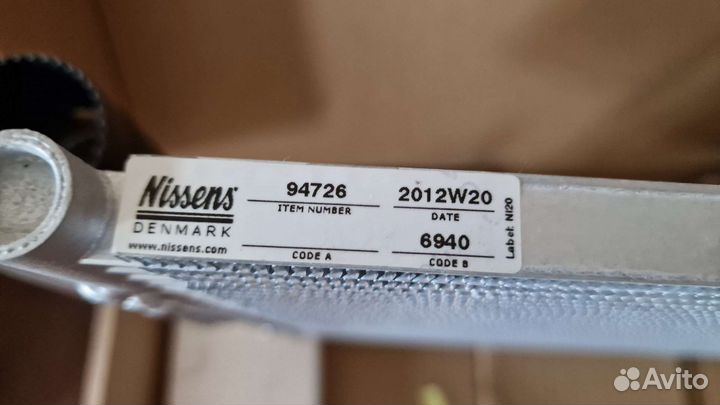 Радиатор кондиционера на renault logan 1