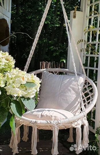 Новые садовые качели, кресло подвесное, гамак