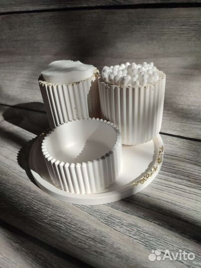 Шикарный набор в ванную комнату/туалетный столик