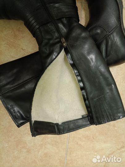 Зимние женские сапоги 38 натуральная кожа