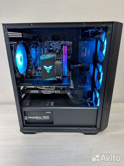 Компьютер (Ryzen 5 2600 + RTX 2060 Msi )